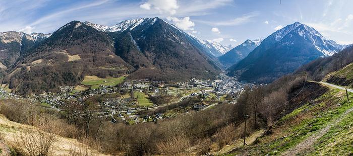 Cauterets/immobilier/CENTURY21 L'immobilière des Gaves/Cauterets montagne pyrénées vue