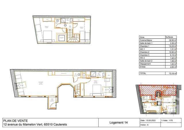 appartement - CAUTERETS - 65