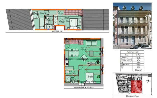 Appartement F4 à vendre - 4 pièces - 62.01 m2 - CAUTERETS - 65 - MIDI-PYRENEES - Century 21 L'Immobilière Des Gaves