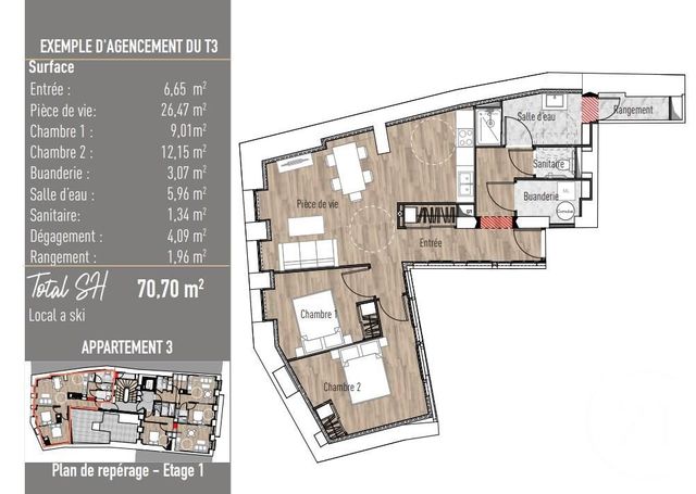 appartement - CAUTERETS - 65