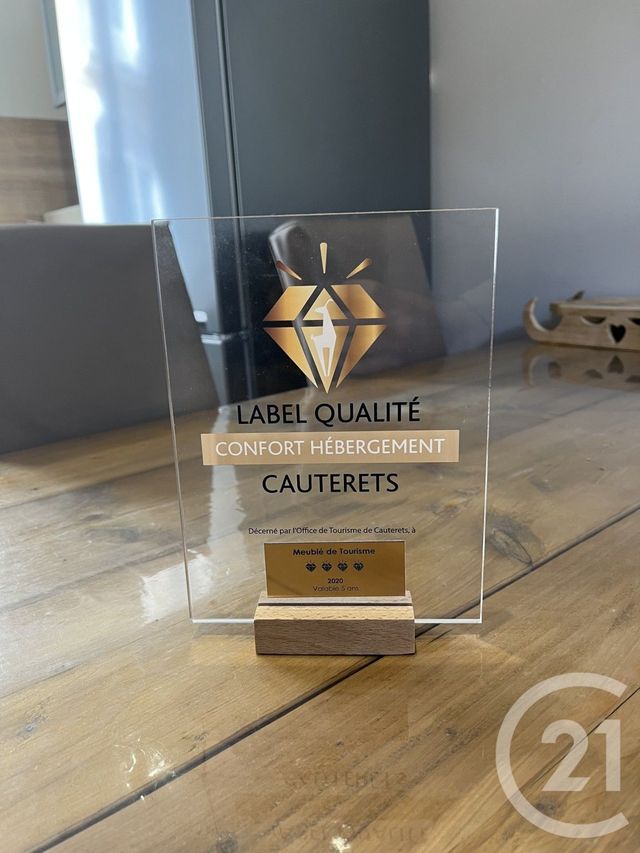 Appartement F3 à vendre - 3 pièces - 51.74 m2 - CAUTERETS - 65 - MIDI-PYRENEES - Century 21 L'Immobilière Des Gaves