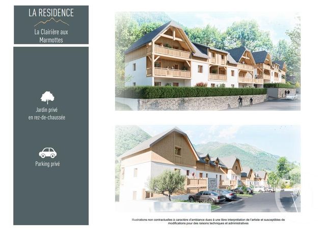 Appartement F4 à vendre - 4 pièces - 66.8 m2 - CAUTERETS - 65 - MIDI-PYRENEES - Century 21 L'Immobilière Des Gaves