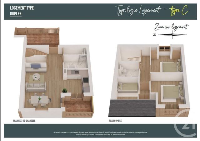 Appartement F4 à vendre - 4 pièces - 66.8 m2 - CAUTERETS - 65 - MIDI-PYRENEES - Century 21 L'Immobilière Des Gaves