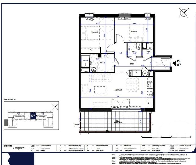 Appartement à vendre - 3 pièces - 68.78 m2 - CAUTERETS - 65 - MIDI-PYRENEES - Century 21 L'Immobilière Des Gaves