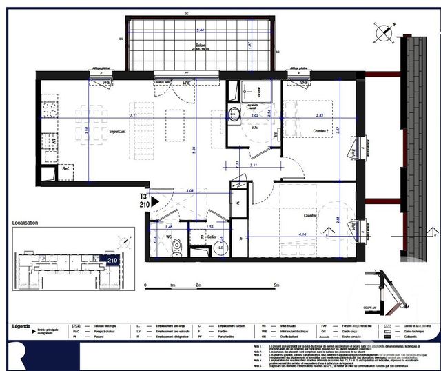 Appartement à vendre - 3 pièces - 68.78 m2 - CAUTERETS - 65 - MIDI-PYRENEES - Century 21 L'Immobilière Des Gaves