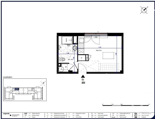 Appartement F1 à vendre - 1 pièce - 25.59 m2 - CAUTERETS - 65 - MIDI-PYRENEES - Century 21 L'Immobilière Des Gaves