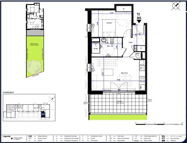 Appartement F2 à vendre - 2 pièces - 47.01 m2 - CAUTERETS - 65 - MIDI-PYRENEES - Century 21 L'Immobilière Des Gaves