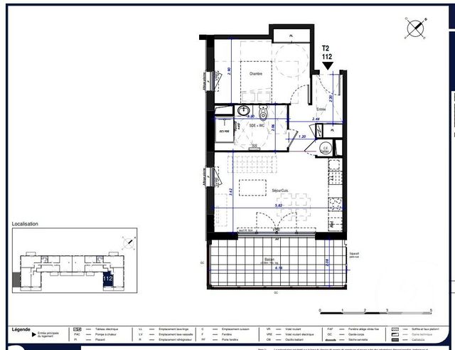 Appartement F2 à vendre - 2 pièces - 47.01 m2 - CAUTERETS - 65 - MIDI-PYRENEES - Century 21 L'Immobilière Des Gaves