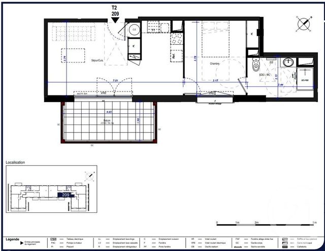 Appartement F2 à vendre - 2 pièces - 47.01 m2 - CAUTERETS - 65 - MIDI-PYRENEES - Century 21 L'Immobilière Des Gaves