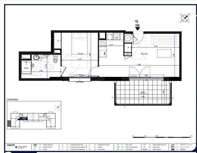 Appartement F2 à vendre - 2 pièces - 47.01 m2 - CAUTERETS - 65 - MIDI-PYRENEES - Century 21 L'Immobilière Des Gaves