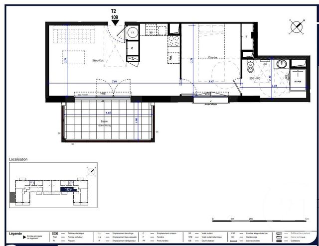 Appartement F2 à vendre - 2 pièces - 47.01 m2 - CAUTERETS - 65 - MIDI-PYRENEES - Century 21 L'Immobilière Des Gaves