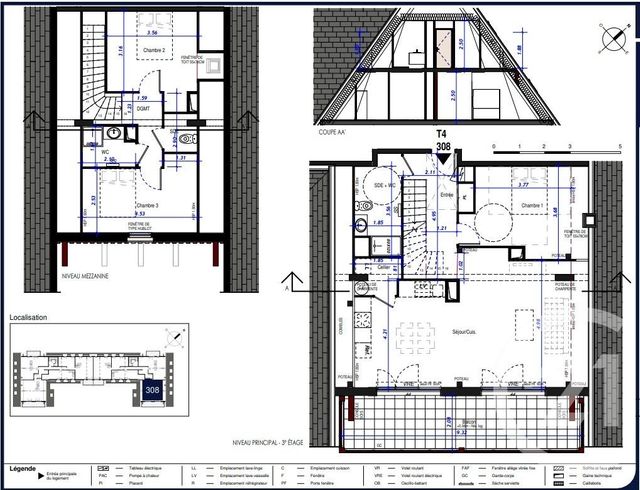 Appartement F4 à vendre - 4 pièces - 101.9 m2 - CAUTERETS - 65 - MIDI-PYRENEES - Century 21 L'Immobilière Des Gaves