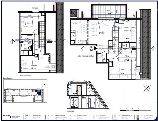Appartement F5 à vendre - 5 pièces - 95.0 m2 - CAUTERETS - 65 - MIDI-PYRENEES - Century 21 L'Immobilière Des Gaves