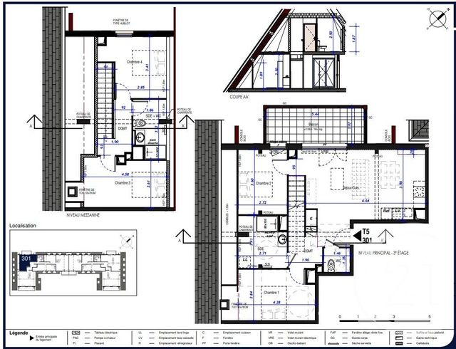 Appartement F5 à vendre - 5 pièces - 95.0 m2 - CAUTERETS - 65 - MIDI-PYRENEES - Century 21 L'Immobilière Des Gaves