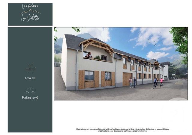 Appartement F2 à vendre - 2 pièces - 46.89 m2 - CAUTERETS - 65 - MIDI-PYRENEES - Century 21 L'Immobilière Des Gaves