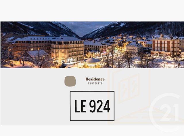 Appartement à vendre - 2 pièces - 42.49 m2 - CAUTERETS - 65 - MIDI-PYRENEES - Century 21 L'Immobilière Des Gaves