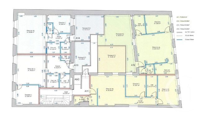 Appartement à vendre - 2 pièces - 46.38 m2 - CAUTERETS - 65 - MIDI-PYRENEES - Century 21 L'Immobilière Des Gaves